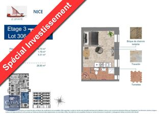 Appartement 1 pièce 27 m² · à Nice · 27 m² · 254 000 €