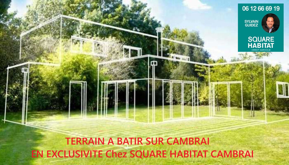 Vente Terrain terrain Cambrai