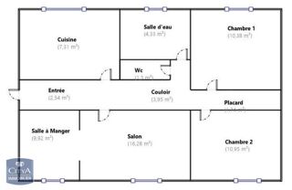  Appartement � vendre 4 pi�ces 69 m�