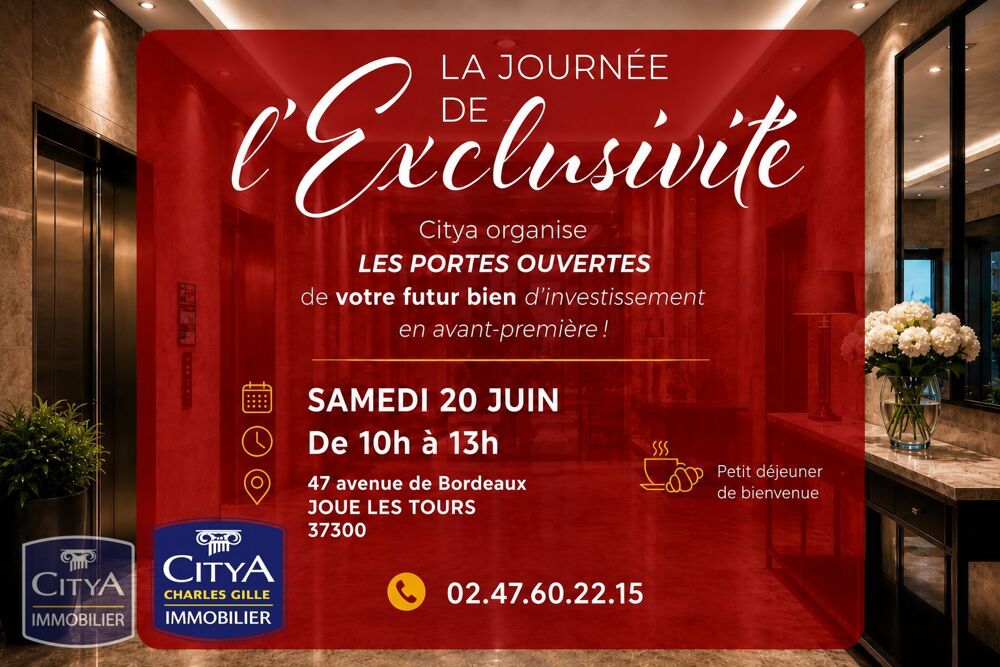 Vente Appartement appartement Tours