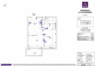  Appartement à vendre 2 pièces 38 m²