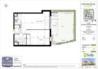  Appartement � vendre 2 pi�ces 50 m�