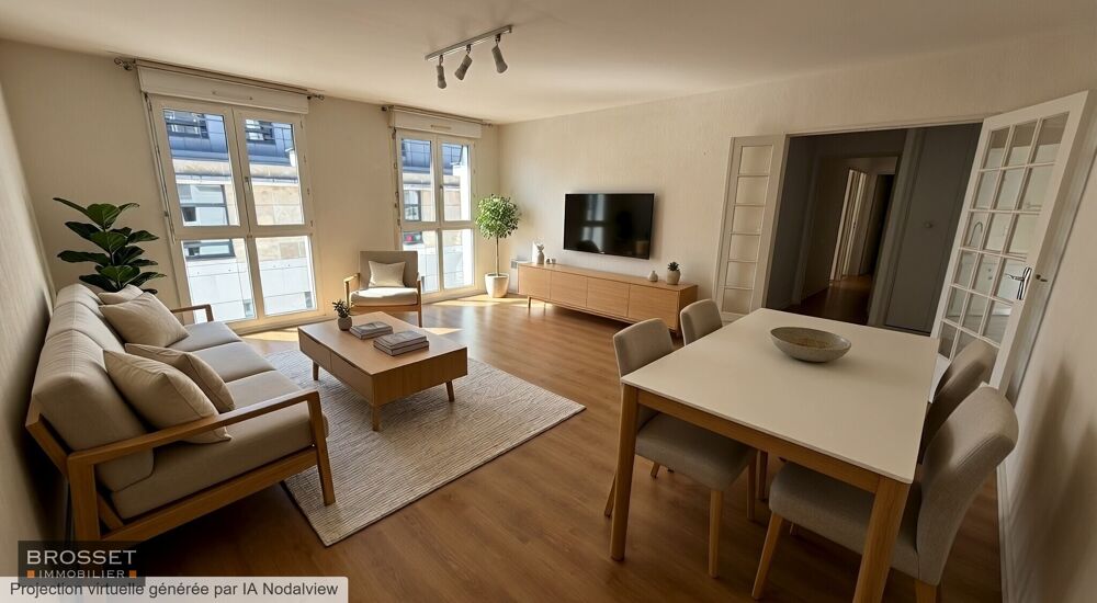 Appartement 3 pièces 70 m² · à Tours · 70 m² · 297 100 €