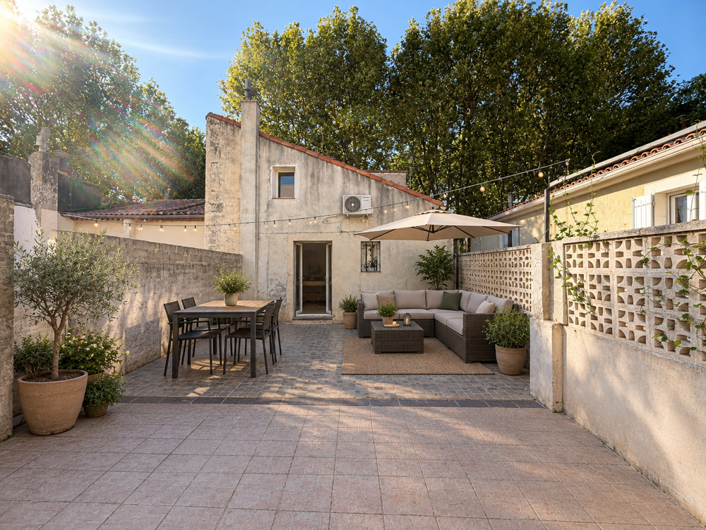 Maison de ville proche centre avec terrasse 50 m2