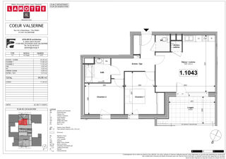  Appartement � vendre 3 pi�ces 67 m�