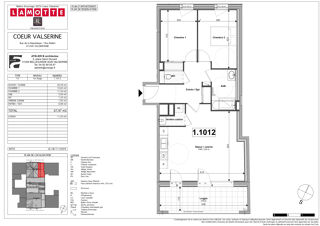  Appartement � vendre 3 pi�ces 68 m�