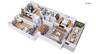  Appartement � vendre 4 pi�ces 85 m�