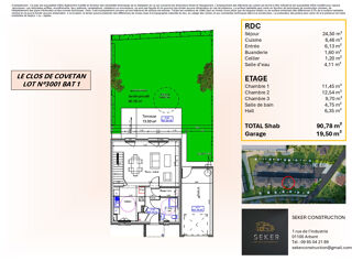  Maison  vendre 4 pices 91 m