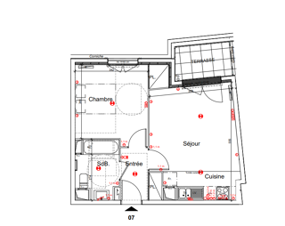  Appartement � vendre 2 pi�ces 40 m�