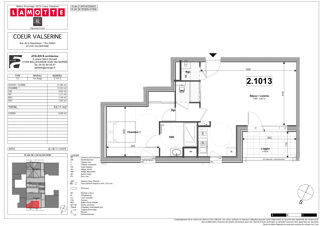  Appartement � vendre 2 pi�ces 55 m�