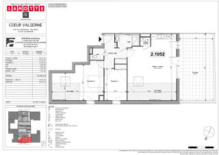  Appartement � vendre 3 pi�ces 72 m�