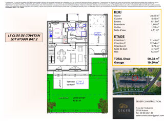  Maison 4 pi�ces 91 m� Montreal la cluse