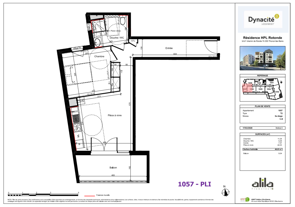 Location Appartement Appartement - T2 - 45 m2 Thonon les bains