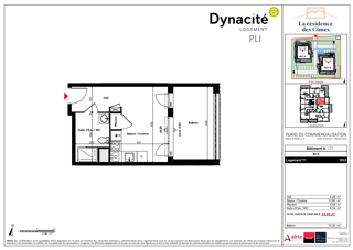  Appartement à louer 1 pièce 23 m²