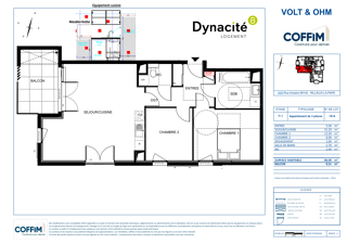  Appartement à louer 3 pièces 68 m²