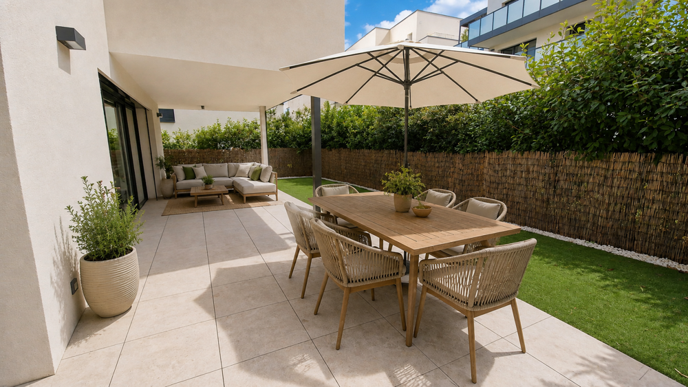 FERNEY GARDEN PARK - T4 EN REZ DE JARDIN