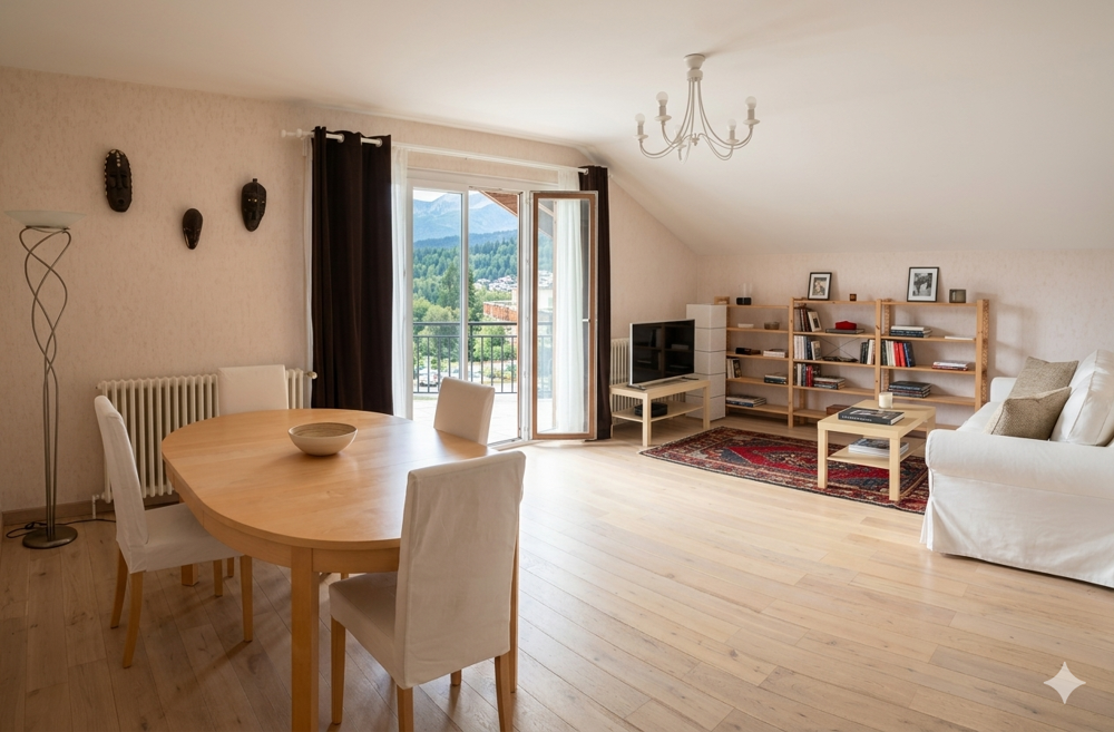 Vente Appartement EXCLUSIVITÉ   GEX   T4 au dernier étage avec grande terrasse et vue dégagée Gex