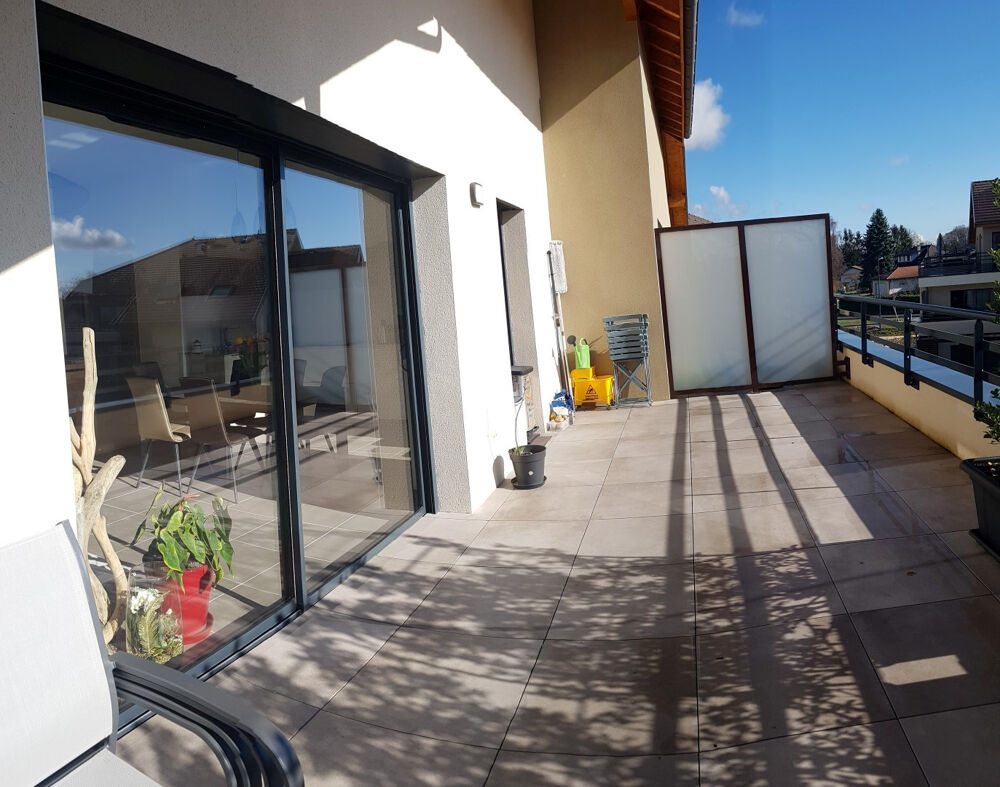 ORNEX-T3 avec grande terrasse meublé de 71m2
