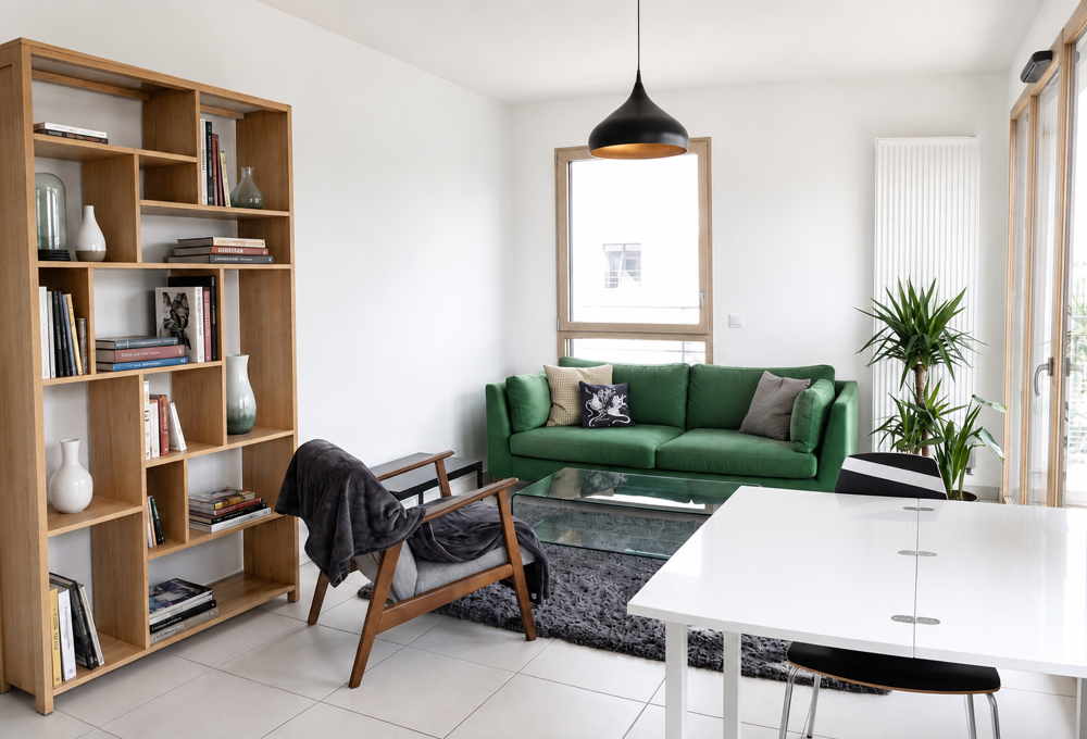SEGNY CENTRE - T2 DE 44m2 AVEC BALCON vue Mont Blanc
