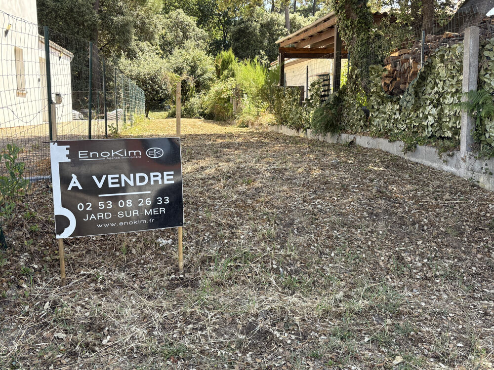 Vente Terrain Terrain boisé Jard Sur Mer Jard sur mer
