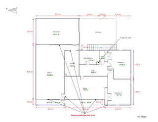  Maison � vendre 5 pi�ces 130 m�