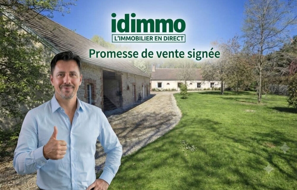 Exclusivité Propriété de 2,6 ha avec étangs à Chailly-en-Gâtinais