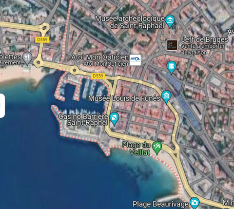 SAINT RAPHAEL  CENTRE VILLE DROIT AU BAIL DROIT 75000 83700 St raphael