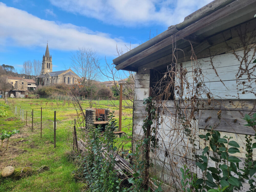 Maison de ville - à rénover - 100 m2 - mitoyenne - tout à légout - jardin non-attenant 800 m2 avec irrigation