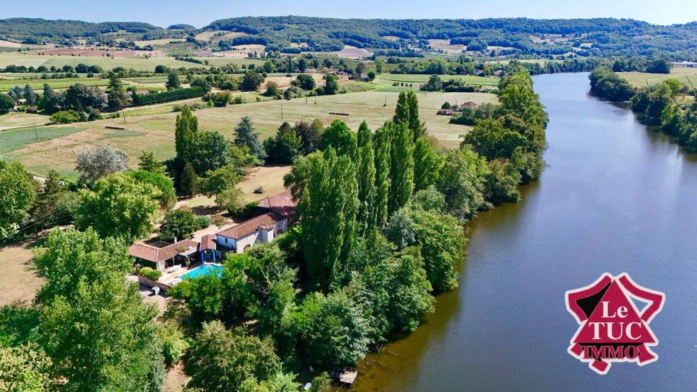 Vente Propriété/Château Propriété en pierre avec 2 hectares de parc au bord du Lot avec grange et piscine. Penne d agenais