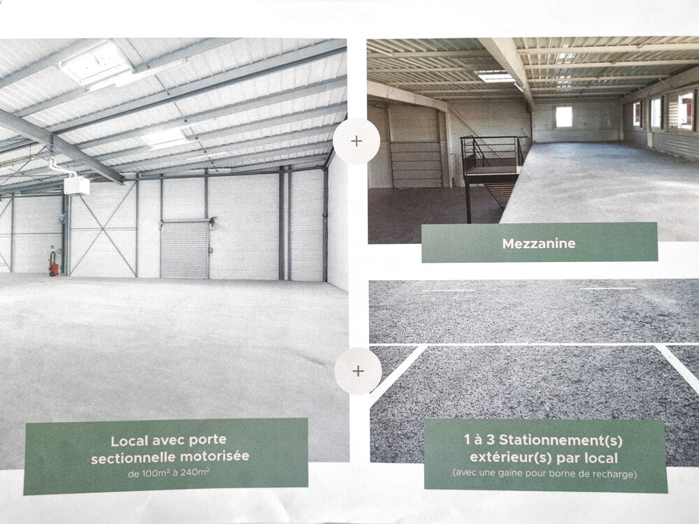 Vente Autre Local 202 m2 avec plusieurs place parking à Piolenc(84) Piolenc