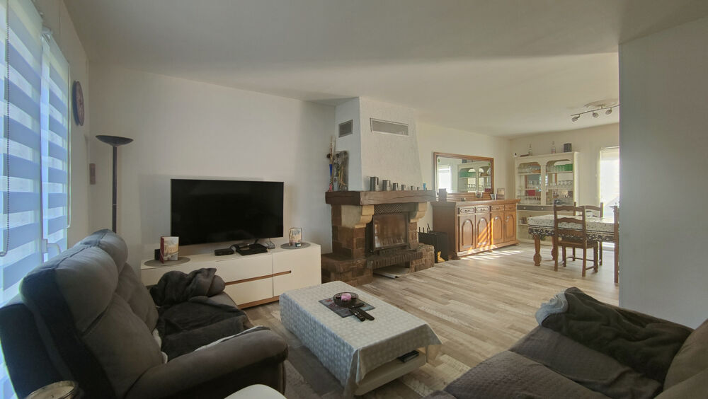 A 20 MN DE GISORS, MAISON RENOVEE DE 150 M2 HAB SUR 800 M2 DE TERRAIN CLOS AU CALME AVEC GARAGE ET SOUS SOL