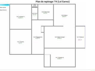  Appartement � vendre 4 pi�ces 79 m�