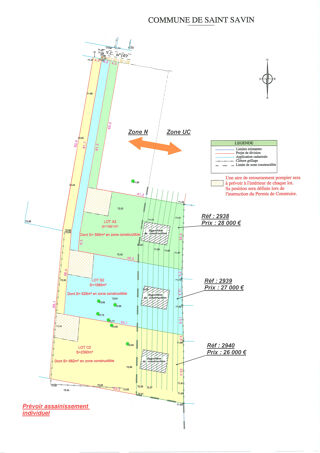  Terrain  vendre 2390 m