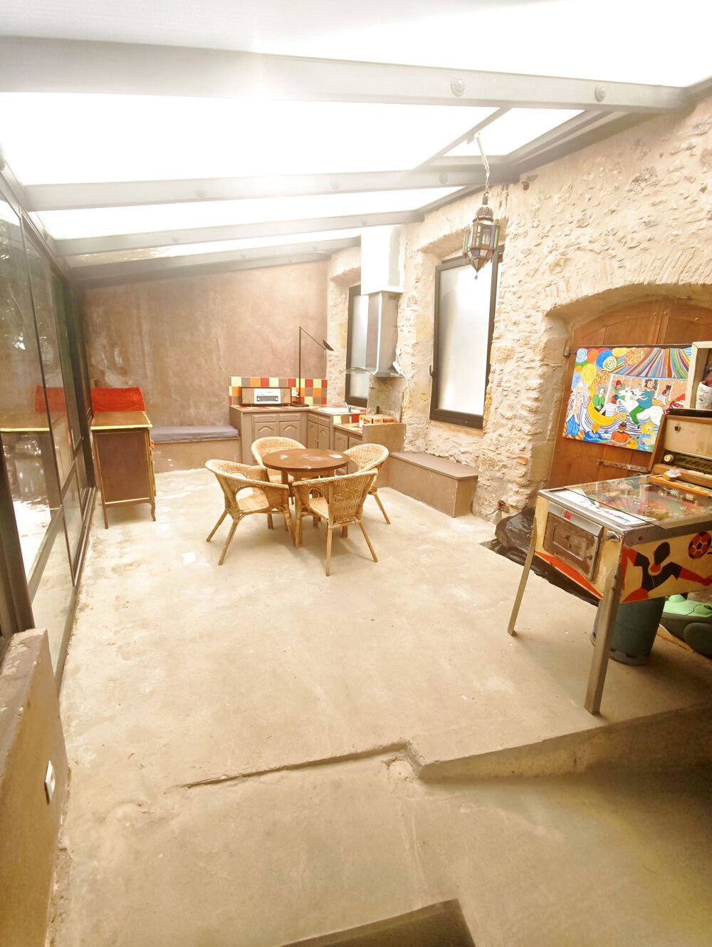 A 20 min de Mirepoix, Grande Maison de caractère, cour, véranda, dans un village de charme avec toute commodités