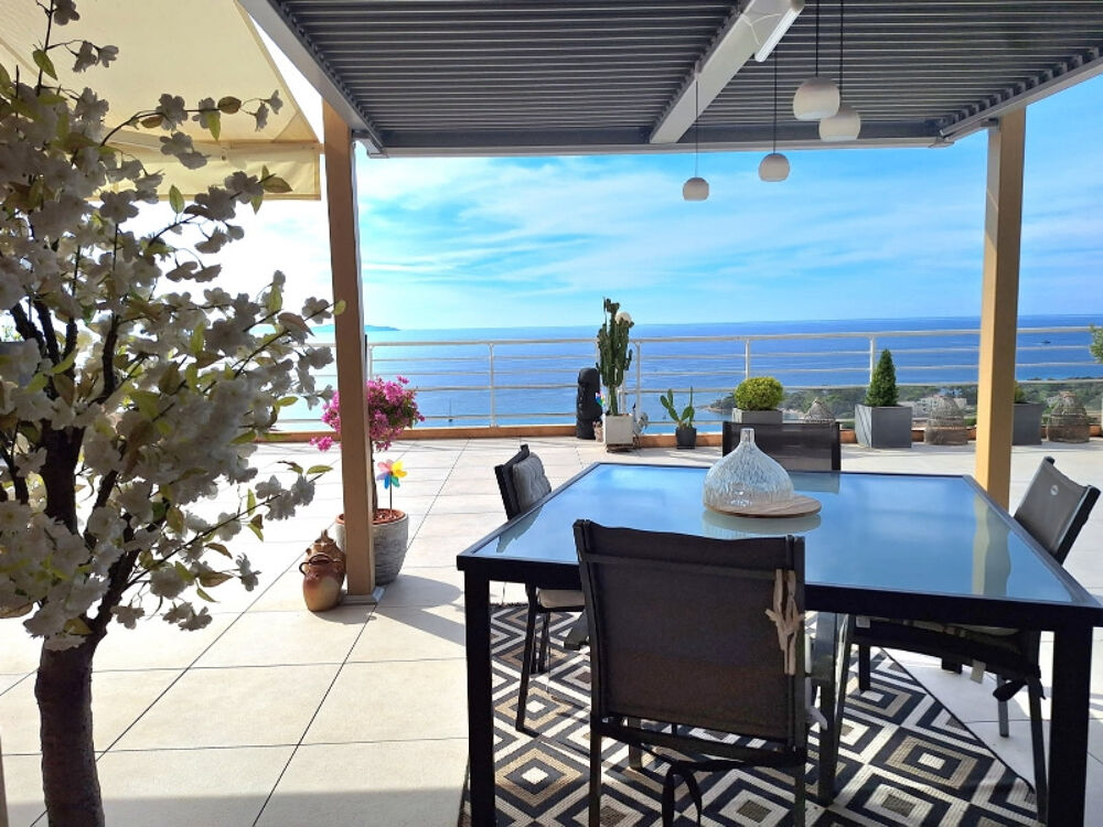 Vente Appartement SANGUINAIRES T4 avec 110m2 de terrasse vue mer imprenable Ajaccio