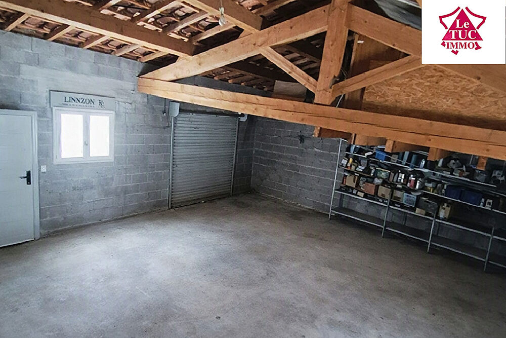 Maison de plain-pied 80 m2 + Grand garage de 70 m2 aménageable