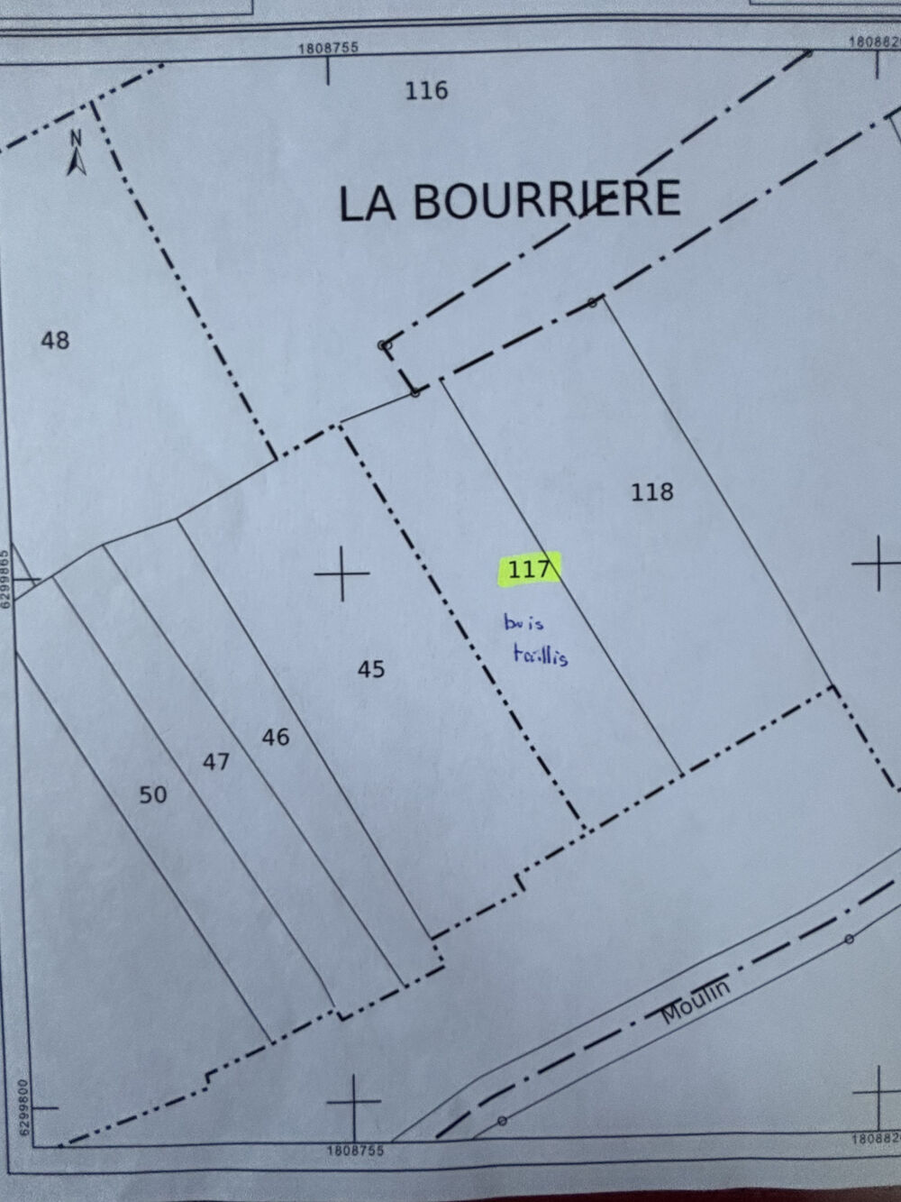 Vente Terrain POINCON LES LARREY (21130) Terrains avec bois et taillis de 14638 m2 dont 2000m2 proche des habitations. Poincon les larrey
