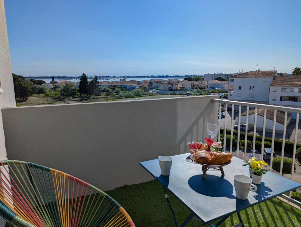 APPARTEMENT 3 PIECES AVEC VUE DEGAGEE SUR LES SALINS DU MIDI