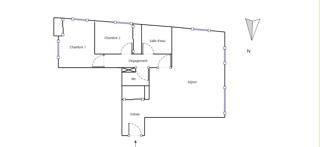  Appartement � vendre 3 pi�ces 70 m�