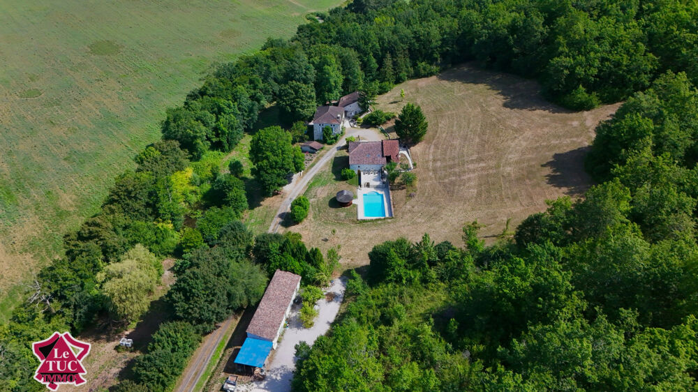 Vente Propriété/Château Propriété de prestige comprenant gîtes, une piscine et des dépendances Dondas