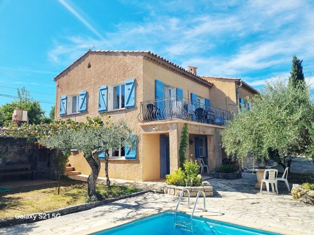 Vente Maison A découvrir Flayosc cette jolie villa F8 200m piscine terrasse sur 1448m terrain 475000€ dpe d Flayosc