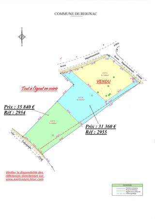  Terrain  vendre 1527 m