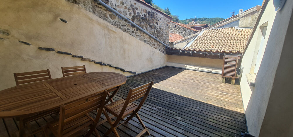 Vente Duplex/Triplex Maison de ville thermale - 95m2 plus terrasse toit 25m2 - plus garage et cave plain-pied - parfaite location Vals les bains