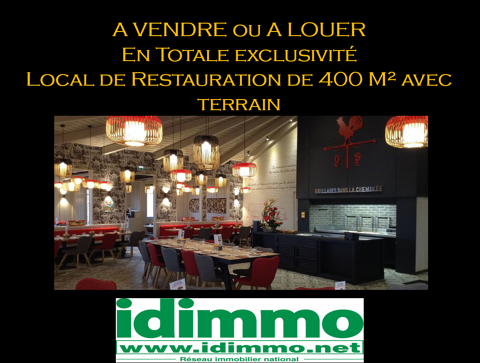 Local solo Murs + Fonds Restaurant zone Wittenheim Kingersheim Mulhouse 1500000 68270 Wittenheim