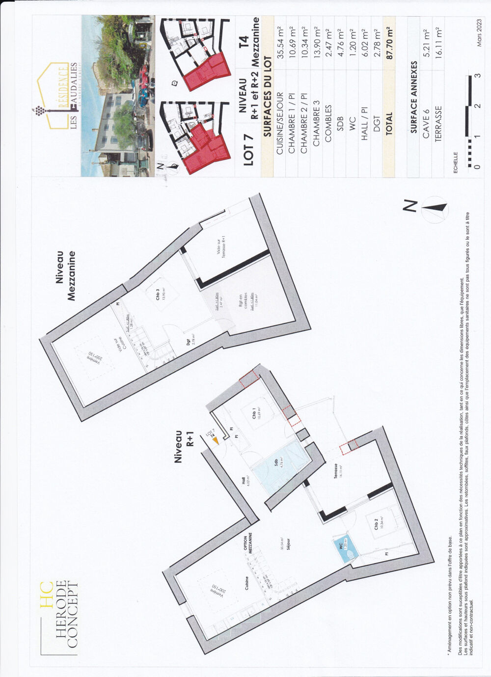 Vente Appartement Suze-La-Rousse : Appartement neuf de 87.70 m2 avec terrasse. Suze la rousse