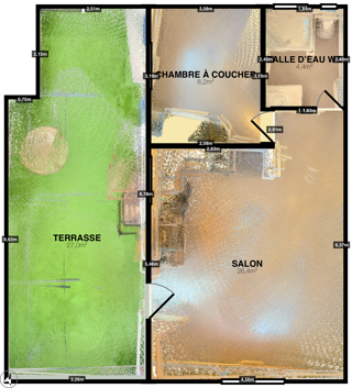  Appartement à louer 2 pièces 40 m²