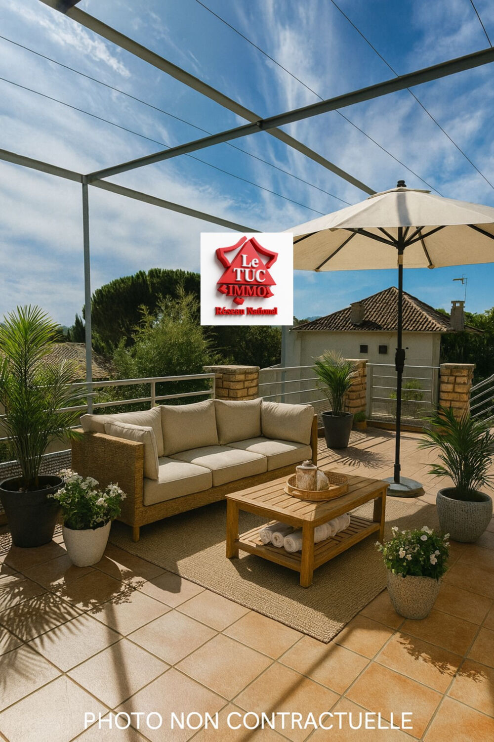 maison 149 m2 habitables 382 m2 de terrain 30130 pont saint esprit