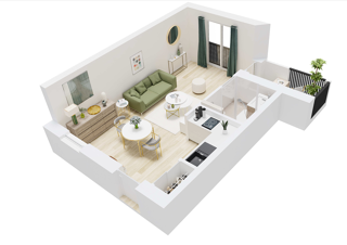  Appartement  vendre 1 pice 31 m