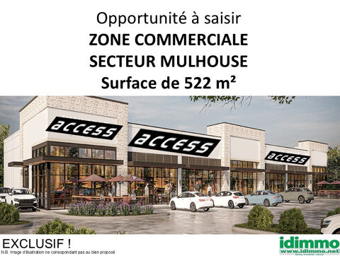  Exclusivité en zone commerciale Mulhouse Dornach - M... 6264 68790 Morschwiller le bas