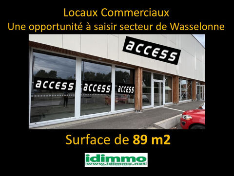 Local de 89 m2 pour commerce ou bureau 930 67310 Wasselonne